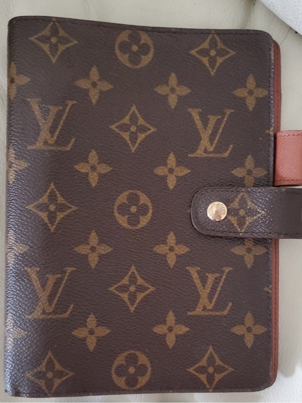 Louis Vuitton Brown Monogram Agenda (MM)